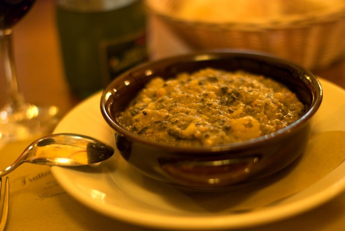 Minestra di pane toscano e "Ribollita"